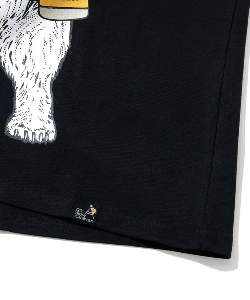 「go slow caravan」 長袖Tシャツ SMALL ブラック メンズ_画像6