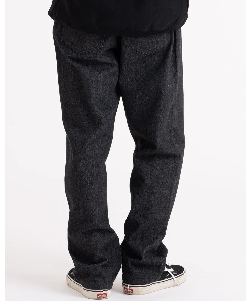 「PORT OF CALL」 デニムパンツ MEDIUM ブラック メンズ_画像5