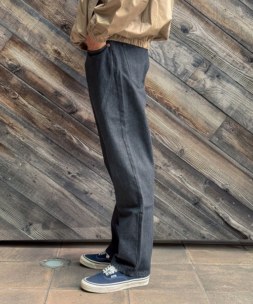 「PORT OF CALL」 デニムパンツ MEDIUM ブラック メンズ_画像9