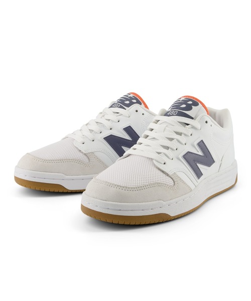 「New Balance」 ローカットスニーカー 24.5cm ホワイト系その他 メンズ_画像5