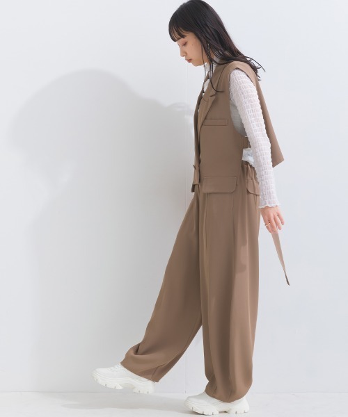 「terrace」 パンツ MEDIUM ブラック レディース_画像5