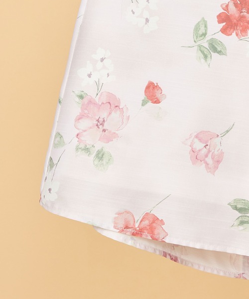 「LAISSE PASSE」 半袖ワンピース SMALL スモークピンク レディースの画像