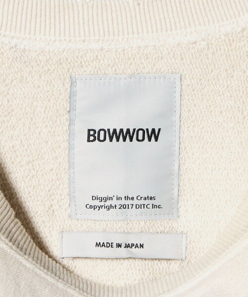 Bowwow（バウワウ） トレーナー スウェット 「BOWWOW」UNIV.MACLAREN
