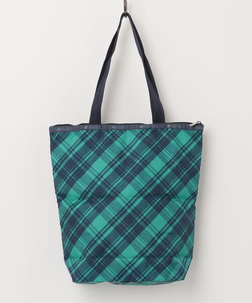 LeSportsac（レスポートサック） チェック柄トートバッグ - グリーン