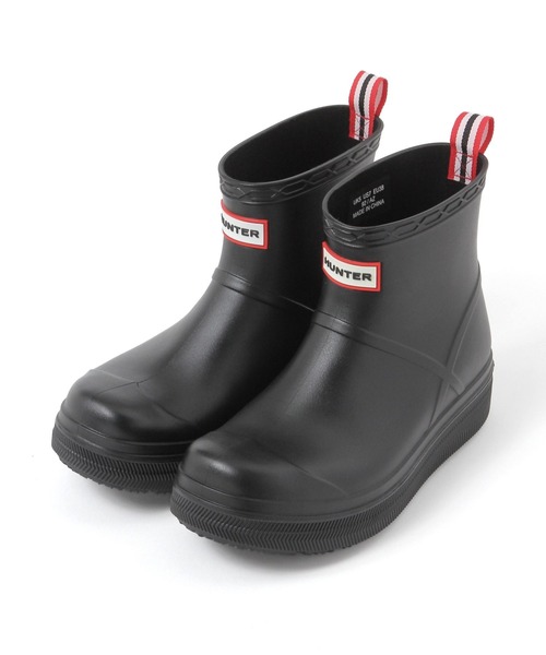 HUNTER プレイモールデッド　レインブーツ George's 長靴 レインブーツ 「HUNTER」プレイ モールデット ブーツ