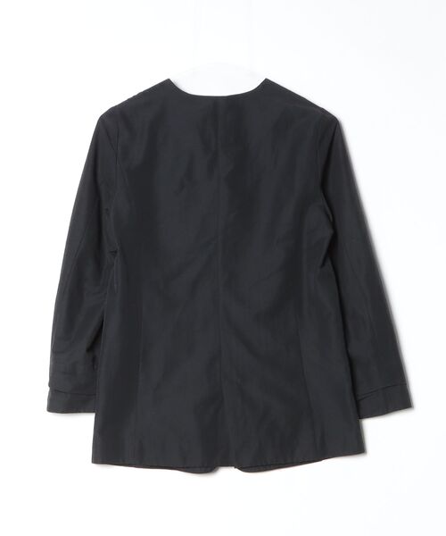 「Abahouse Devinette」 ノーカラージャケット 1 ブラック レディース_画像2