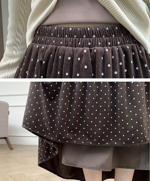 Girly Doll（ガーリードール） スカート ティアードギャザードット