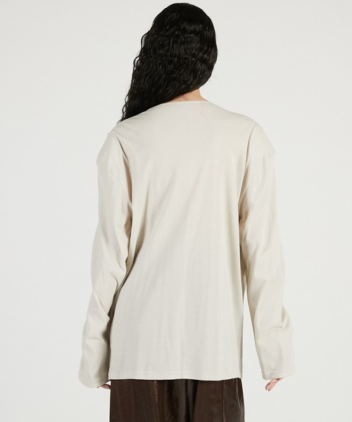 PRANK PROJECT ホワイト　半袖カットソー　ジャケット　完売品 PRANK PROJECT（プランクプロジェクト） tシャツ ドレープオーバー