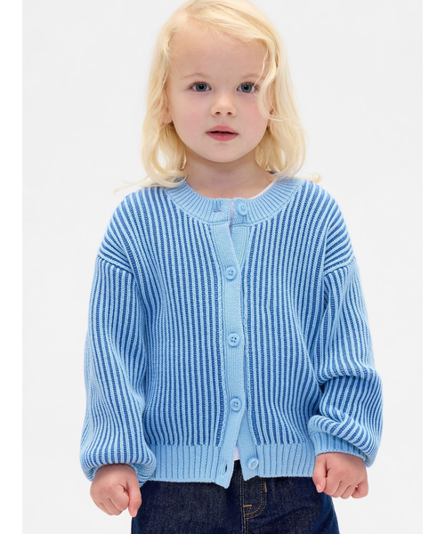 GAP（ギャップ） カーディガン クルーネック ニットカーディガン (幼児