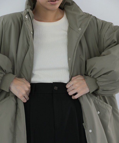 「select MOCA」 コート FREE ブラック レディース_画像5