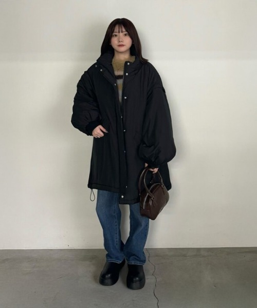 「select MOCA」 コート FREE ブラック レディース_画像8