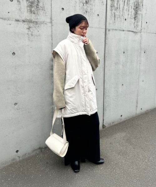 「select MOCA」 コート FREE ブラック レディース_画像9