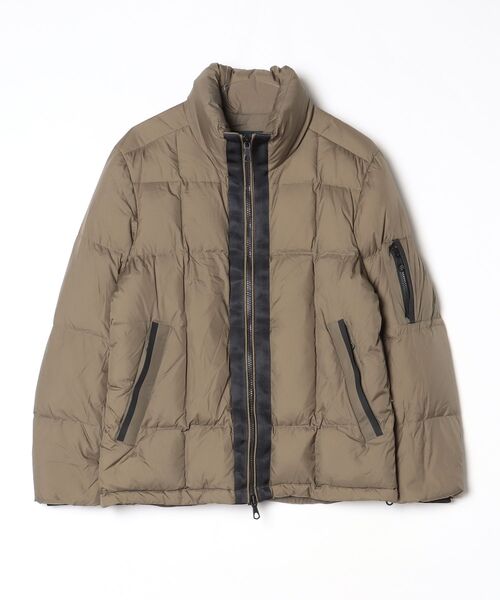 NANO universe（ナノ・ユニバース） ダウンジャケット S カーキ メンズ