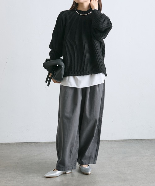 「PUAL CE CIN」 長袖ニット FREE アイボリー レディース_画像8