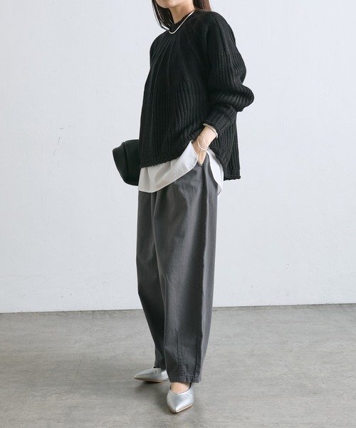 「PUAL CE CIN」 長袖ニット FREE アイボリー レディース_画像9