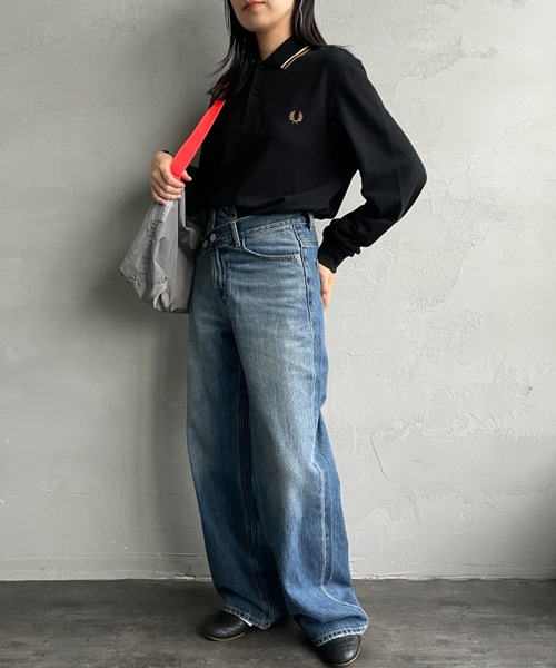 FRED PERRY（フレッドペリー） ポロシャツ ポロ ツインティップライン
