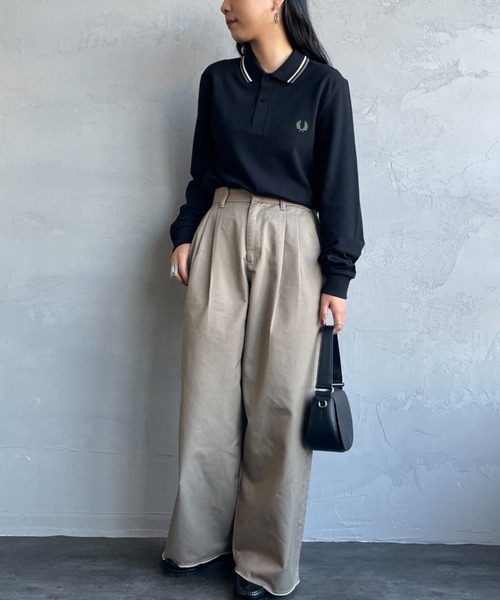 FRED PERRY（フレッドペリー） ポロシャツ ポロ ツインティップライン