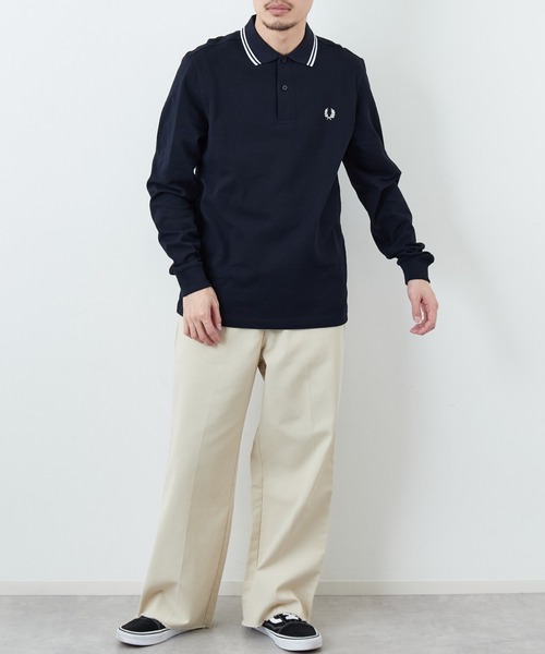 FRED PERRY（フレッドペリー） ポロシャツ ポロ ツインティップライン