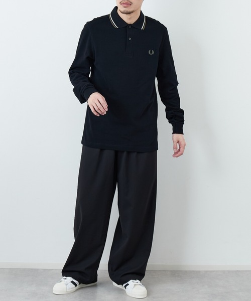 FRED PERRY（フレッドペリー） ポロシャツ ポロ ツインティップライン
