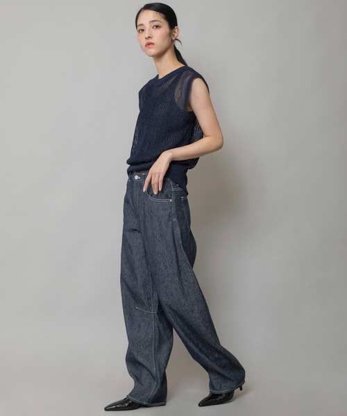 「Munich」 パンツ SMALL ベージュ レディースの画像