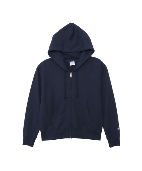 パーカー 「Champion/チャンピオン」レディース ジップフーデッドスウェットシャツ レディースの画像