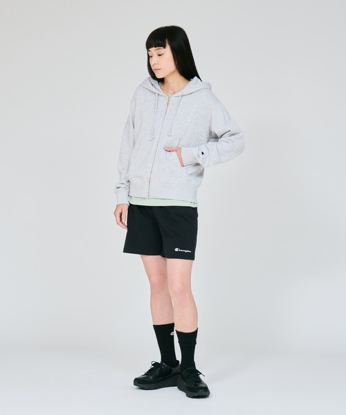 パーカー 「Champion/チャンピオン」レディース ジップフーデッドスウェットシャツ レディースの画像