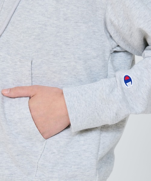 パーカー 「Champion/チャンピオン」レディース ジップフーデッドスウェットシャツ レディースの画像