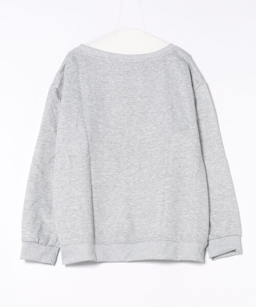 「LADY LIKE」 スウェットカットソー S グレー レディース_画像2