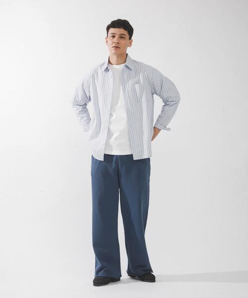 URBAN RESEARCH Sonny Label シャツ ストライプレギュラーカラーシャツ