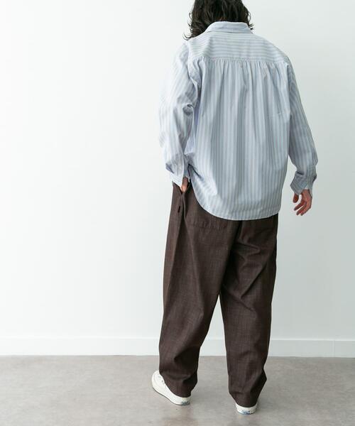 URBAN RESEARCH Sonny Label シャツ ストライプレギュラーカラーシャツ
