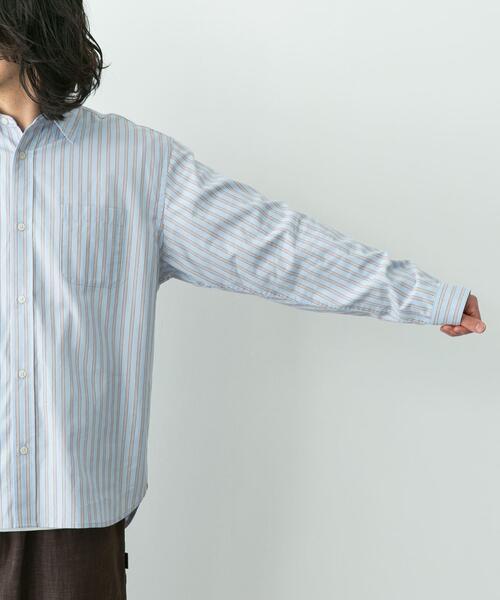 URBAN RESEARCH Sonny Label シャツ ストライプレギュラーカラーシャツ