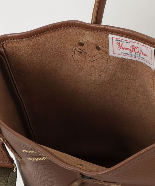 「YOUNG&OLSEN The DRYGOODS STORE」 2WAYバッグ FREE ブラウン レディース_画像4
