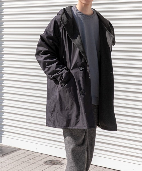 「FORK&SPOON」 コート 5 オリーブ メンズ_画像4