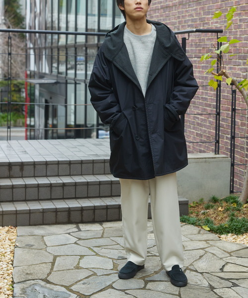 「FORK&SPOON」 コート 5 オリーブ メンズ_画像7