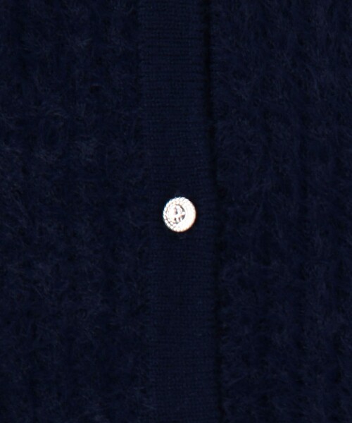 「NOLLEY'S LIGHT」 ニットカーディガン 38 ロイヤルブルー レディース_画像9