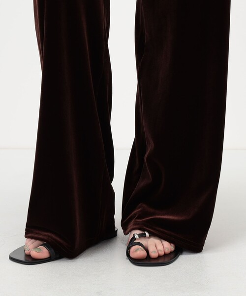 パンツ Simone Wild Cozy Pants ベロアパンツ レディース : ZOZOTOWN
