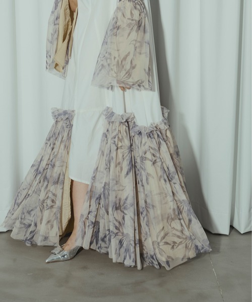 「Ezick」 長袖ワンピース FREE ブラック レディース_画像6