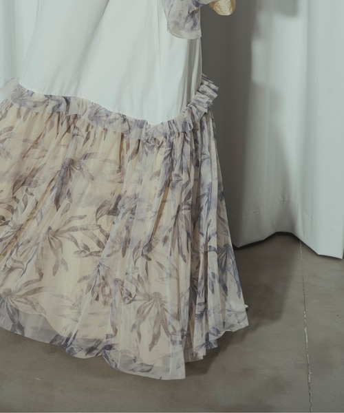 「Ezick」 長袖ワンピース FREE ブラック レディース_画像7