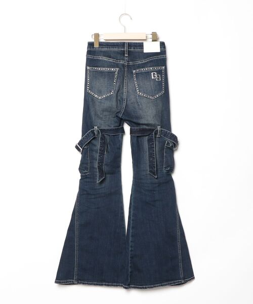 GYDA（ジェイダ） ブーツカットデニムパンツ MEDIUM ネイビー