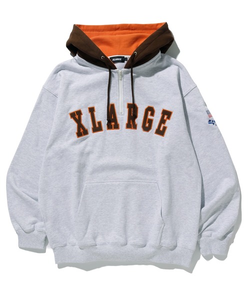 XLARGE（エクストラ ラージ） プルオーバーパーカー M グレー メンズ
