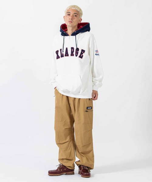 XLARGE（エクストラ ラージ） プルオーバーパーカー M グレー メンズ