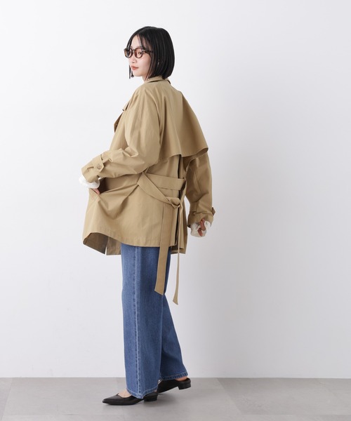 NANO universe（ナノ・ユニバース） トレンチコート コート 撥水＆花粉