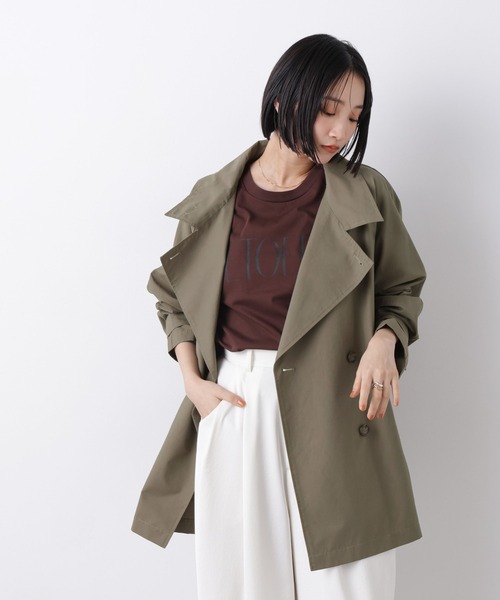 NANO universe（ナノ・ユニバース） トレンチコート コート 撥水＆花粉