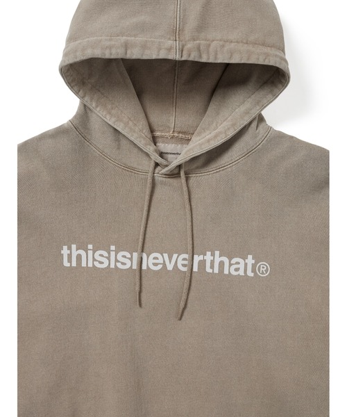 thisisneverthat（ディスイズネバーザット） パーカー T-Logo LT