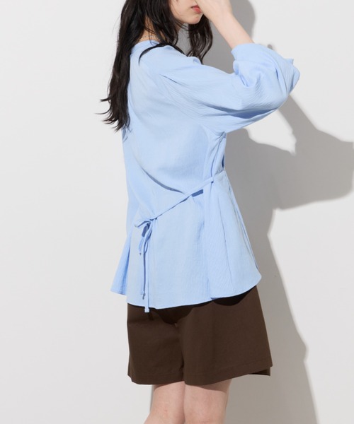 ✨新品✨2024 BEARDSLEY クロスステッチ刺繍　ブラウス　チュニック Unitage（ユニテージ） チュニック クロスステッチチュニック
