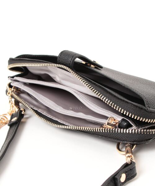 「LAZY SUSAN」 「pisororo」ショルダーバッグ FREE シルバー レディース_画像4