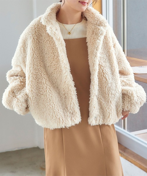 「titivate」 ジャケット FREE アイボリー レディース_画像5