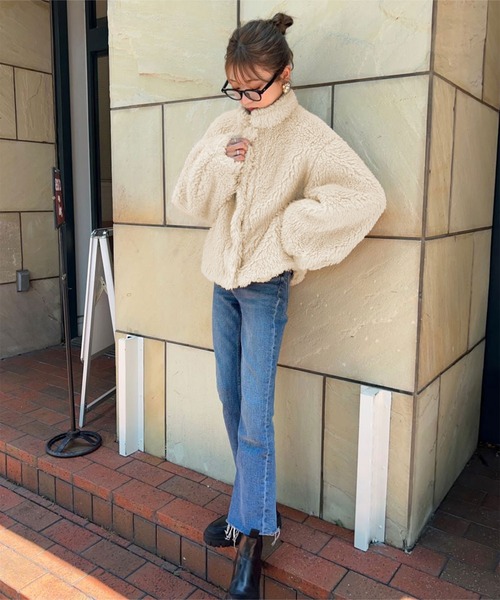 「titivate」 ジャケット FREE アイボリー レディース_画像7