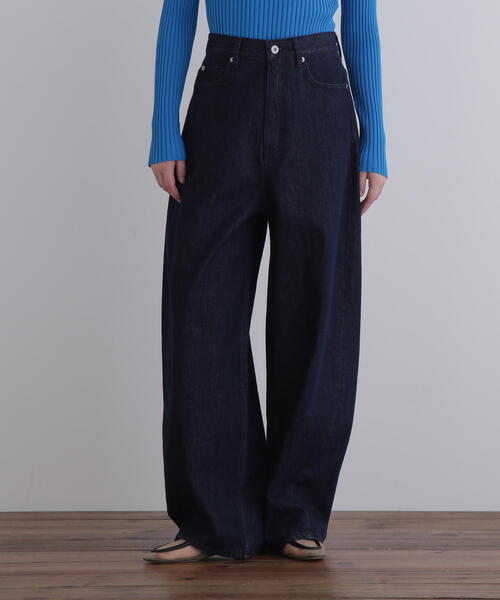 「LE PHIL」 デニムパンツ 0 ブルー レディース_画像3