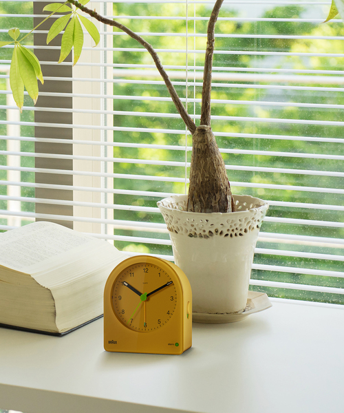 BRAUN（ブラウン） 時計 BRAUN ALARM CLOCK YELLOW BC22Y : ZOZOTOWN